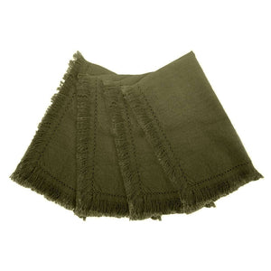 Avani Cotton Napkins - Olive