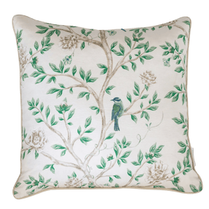 Chinoiserie Patterned Cushion