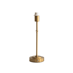 Gold Coloured Rechargeable Lamp Stand