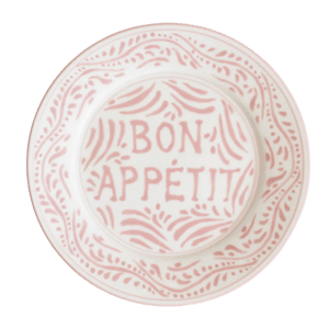 Bon Appetit - Hand Painted Plates