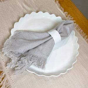 Avani French Grey Stonewashed Cotton Napkins