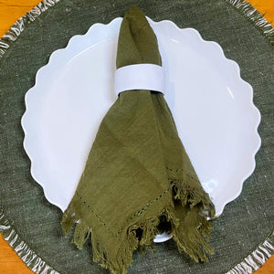Avani Cotton Napkins - Olive