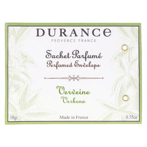 Durance Provence France, fragranced envelope 'Sachet Parfumé' and 'Verbena'
