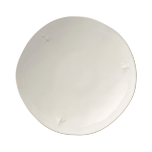 Top View of Ceramic Pasta Bowl embossed with Bees