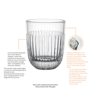 La Rochere Ouessant Glass Tumblers Information