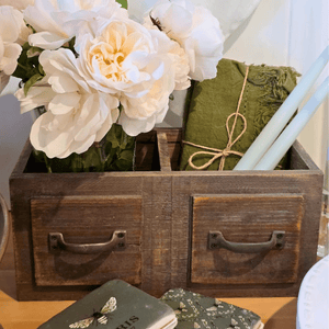 Malmaison French Style Timber Caddy