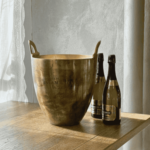 Cuvee de Prestige Champagne & Wine Bucket large styled with champagne bottles