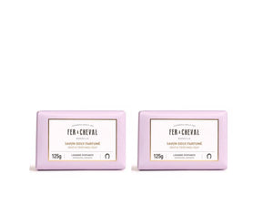 Gentle Perfumed Soap Energising Lavender 125g - Fer à Cheval
