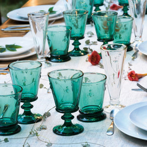 La Rochere Emerald Green Wine Glasses