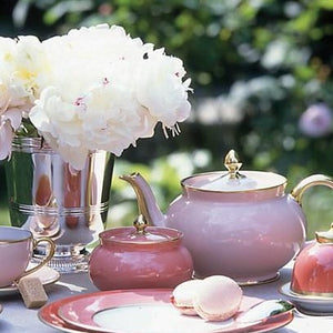 Limoges Rose Petal Teapot
