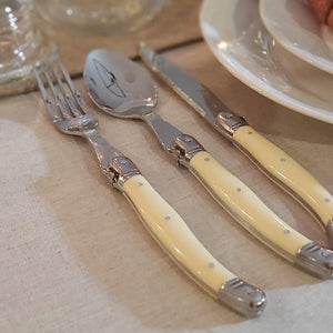 Laguiole Ivory Cutlery Set