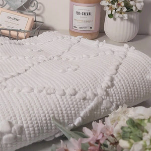 Tapis de Bain (Bathmat) Blanc Diamond