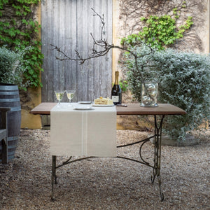 Fête Table Runner  – White / Blanc