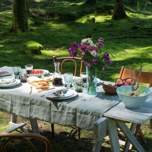 La Rochere - Bee Ceramic Dessert / Side Plate - Ecru - SET OF 4