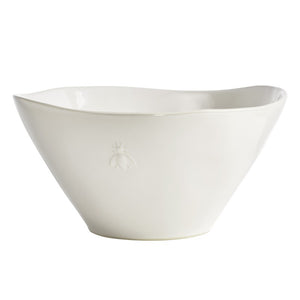 La Rochere - Bee Ceramic Salad / Serving Bowl - Ecru