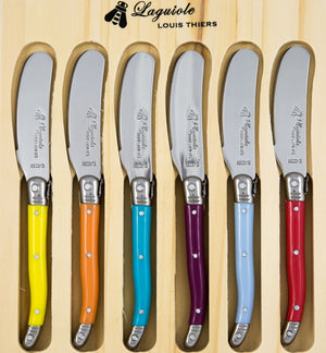 Laguiole by Louis Thiers Luxe - Pate/Cheese Set - Carnaval