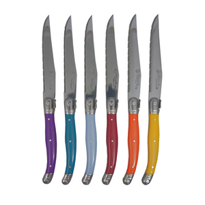 Laguiole Steak Knife Set - Louis Thiers - Carnaval
