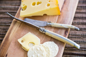 Laguiole by Louis Thiers Luxe Cheese Set - Ivory