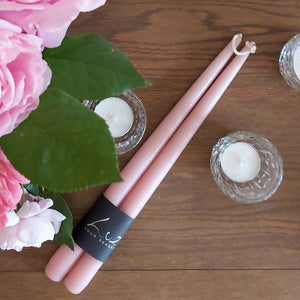 Luz Your Senses Rose Taper Candles