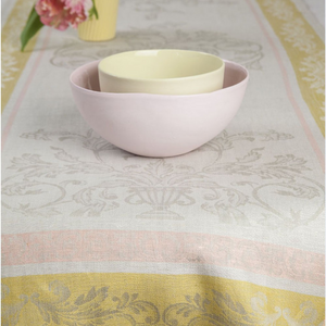 Malmaison Pure Linen Damask Table Runner