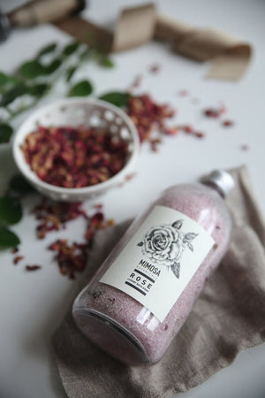 Rose Bath Soak French Apothecary 500gm