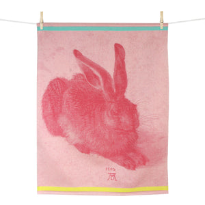 Tissage Moutet Tea Towel - Young Hare 1502 painting by German artist Albrecht Durer