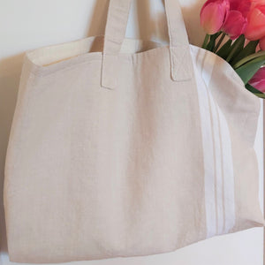 Biarritz French Stripe Tote