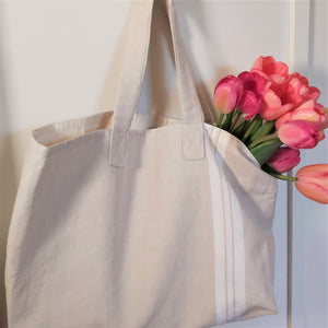 Biarritz French Stripe Tote