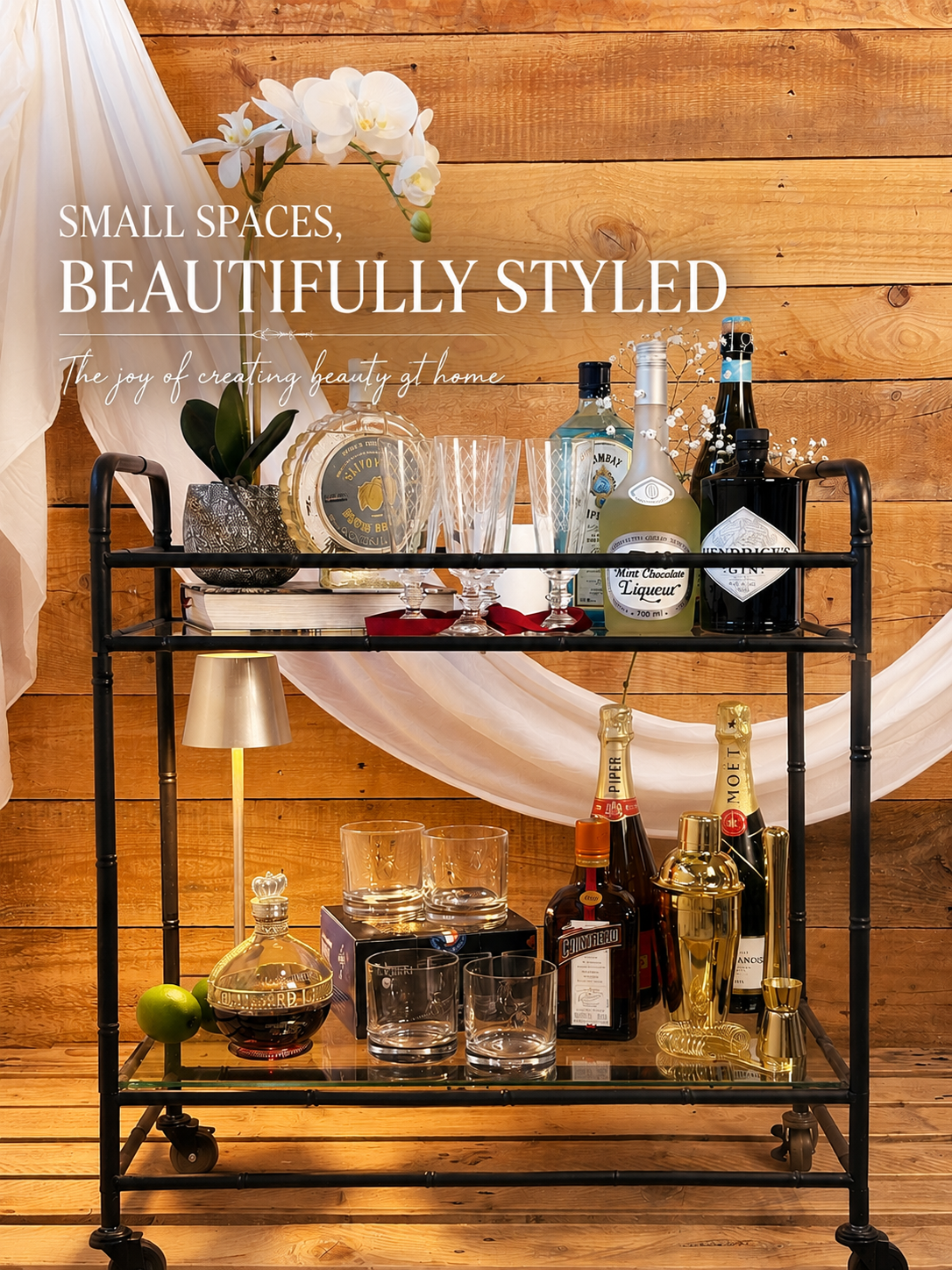 Bar Cart Styling