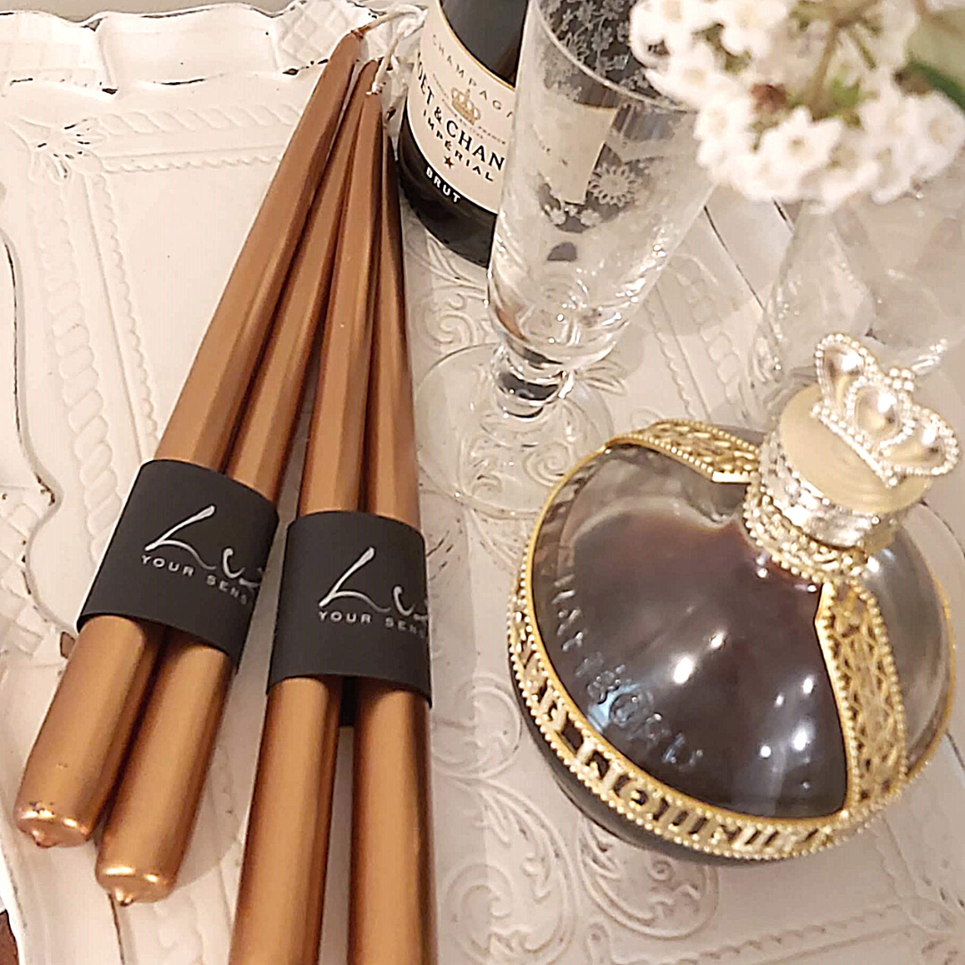 CANDLES &amp; CANDLE HOLDERS