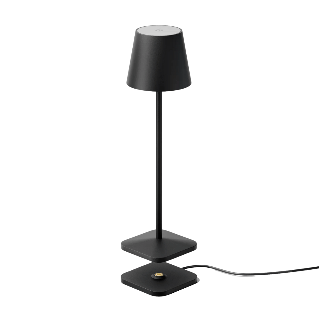 Bedside Touch Lamp Black