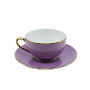 Limoge Teacup & Saucer Parma