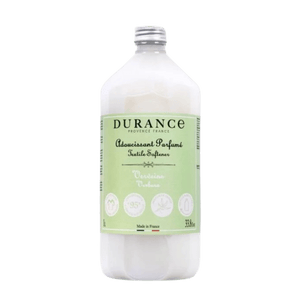 Durance Verbena Fabric Softener 1L bottle – phosphate-free French laundry softener with a fresh, citrus-green fragrance.