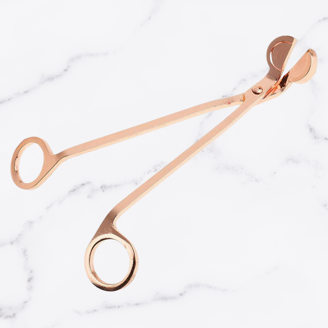 Candle Wick Trimmer Rose Gold