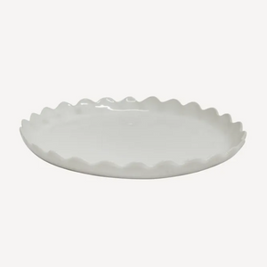 French Country Petal Dinner Plate