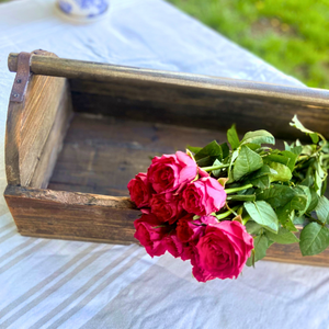 Wooden Timber Planter Crate