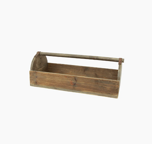 Wooden Timber Planter Crate