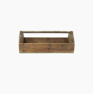 Wooden Timber Planter Crate