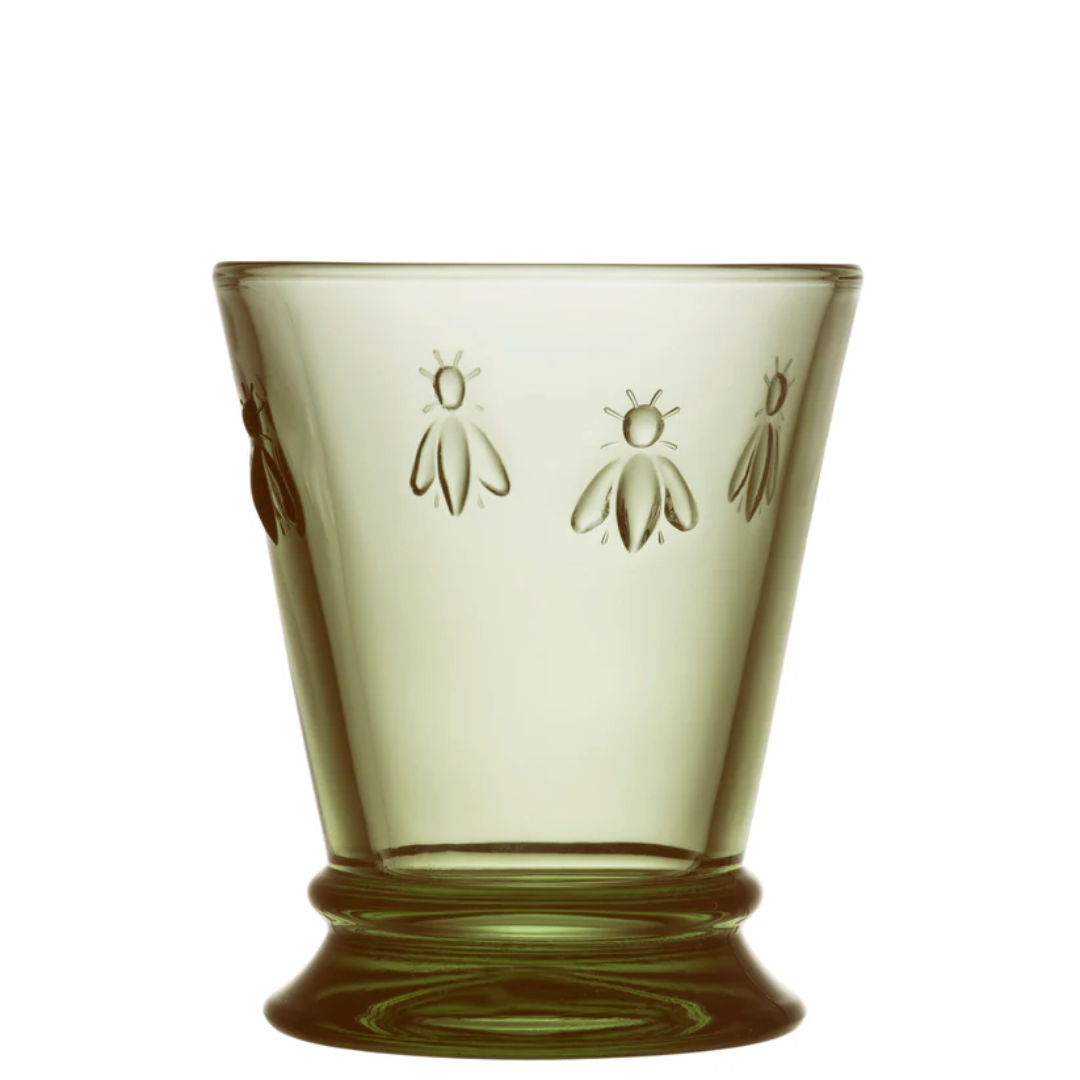 La Rochere Coloured Bee Tumblers - Olive Green