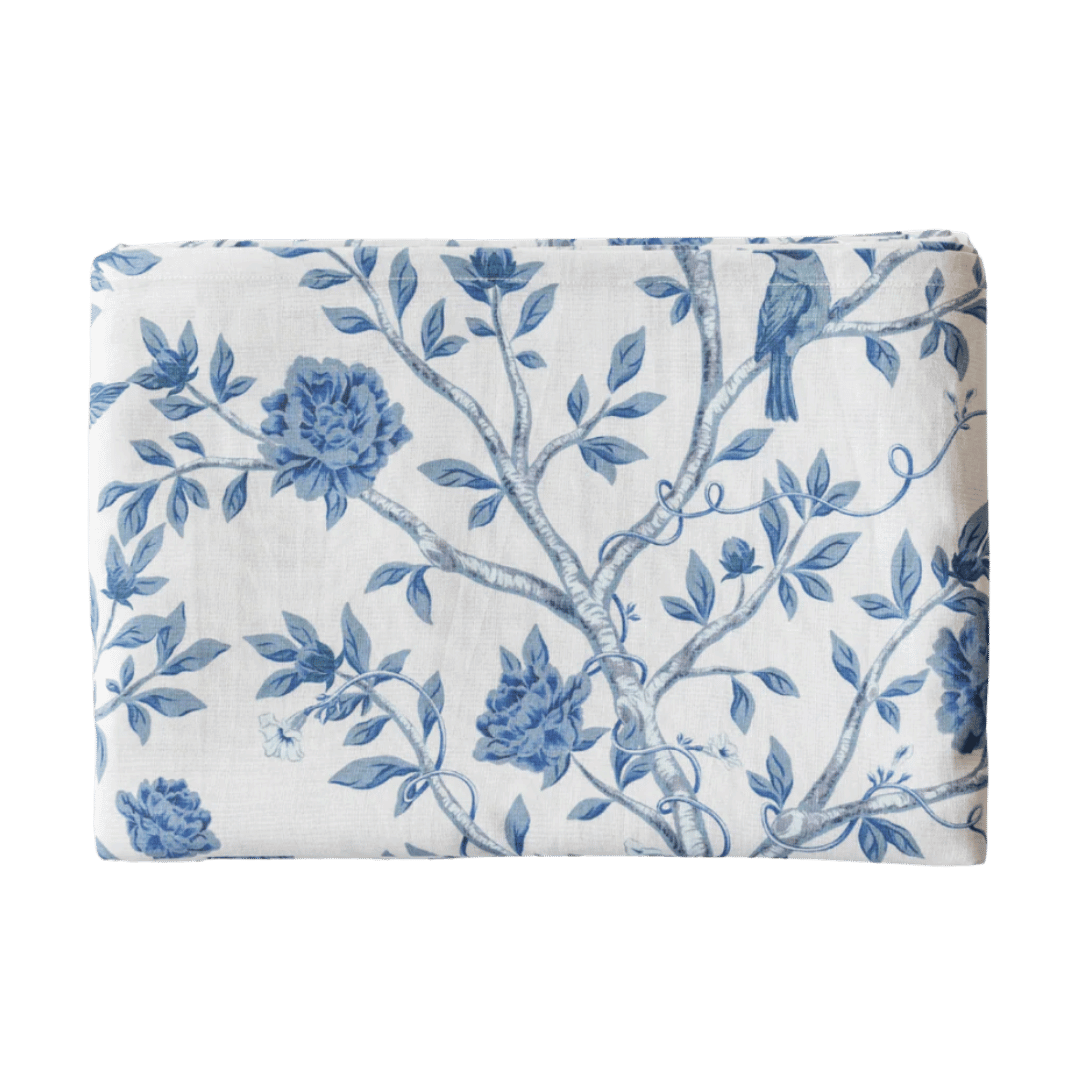 Blue & White Tablecloth