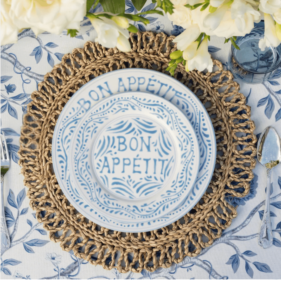 Bon Appetit Dinner  and Side Plates