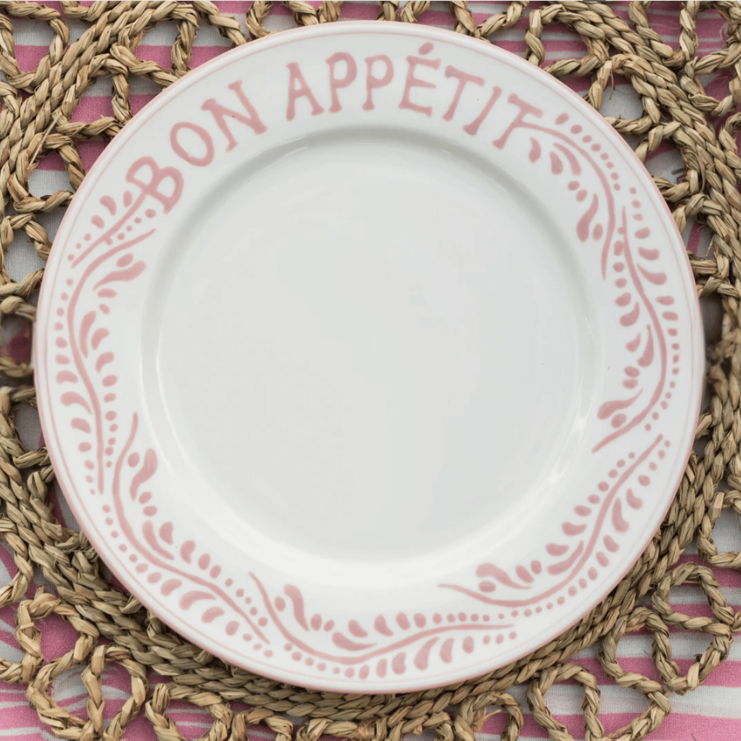 Bon Appetit Dinner Plate