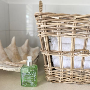 PROVENCE WICKER LAUNDRY BASKET