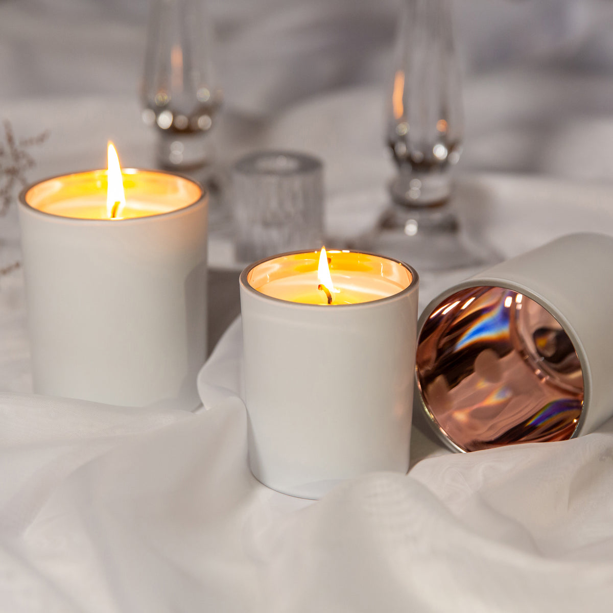 Malmaison Reine de la Lumière Soy Candle - Peony Blush