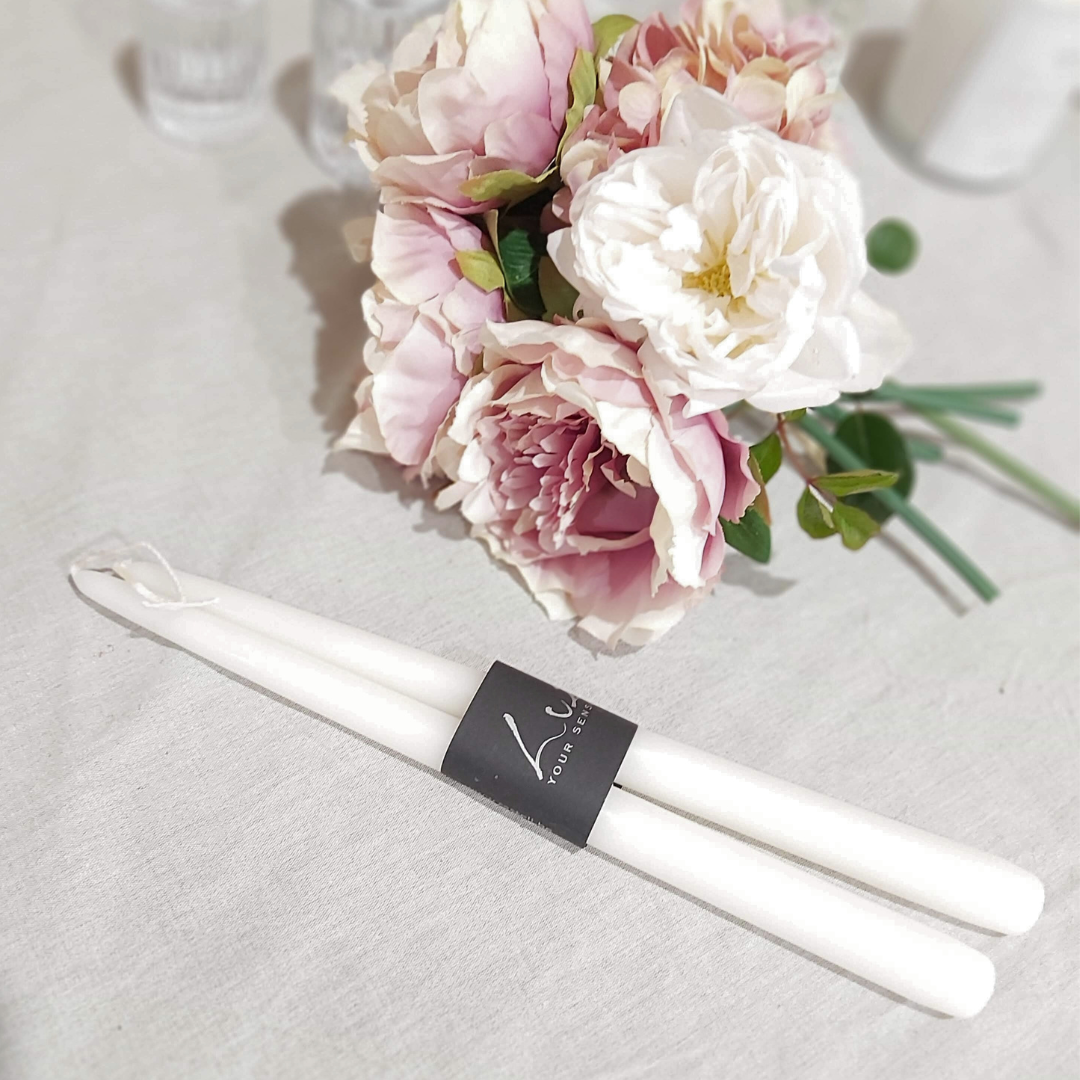 Luz Your Senses Ivory Candles