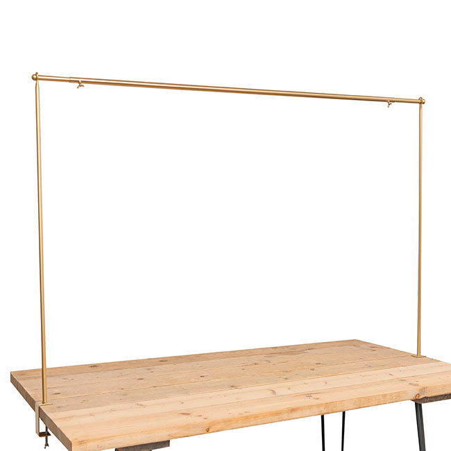 Metal Table Arch Gold Frame