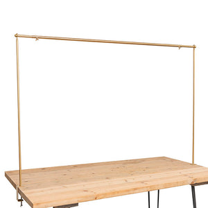 Metal Table Arch Gold Frame