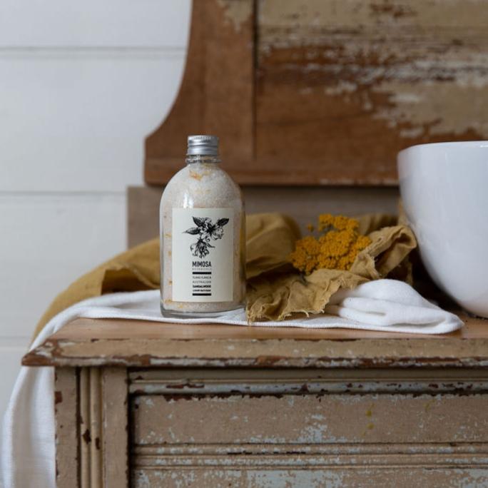 French Apothecary Bath Salts Ylang Ylang and Australian Sandalwood