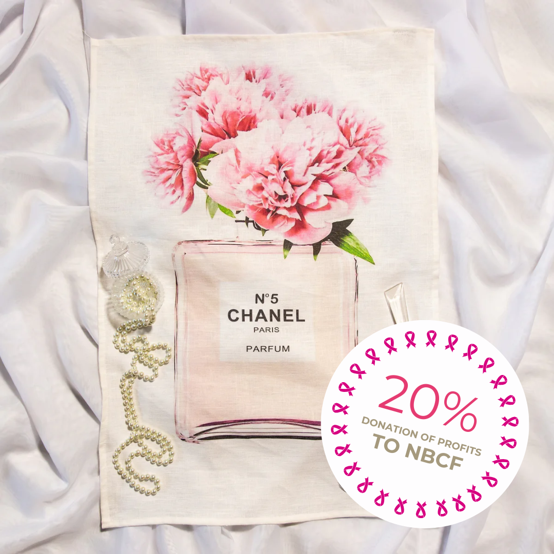 Empress - Chanel No. 5 - Linen Tea Towel