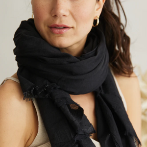 French Riviera Scarf Black